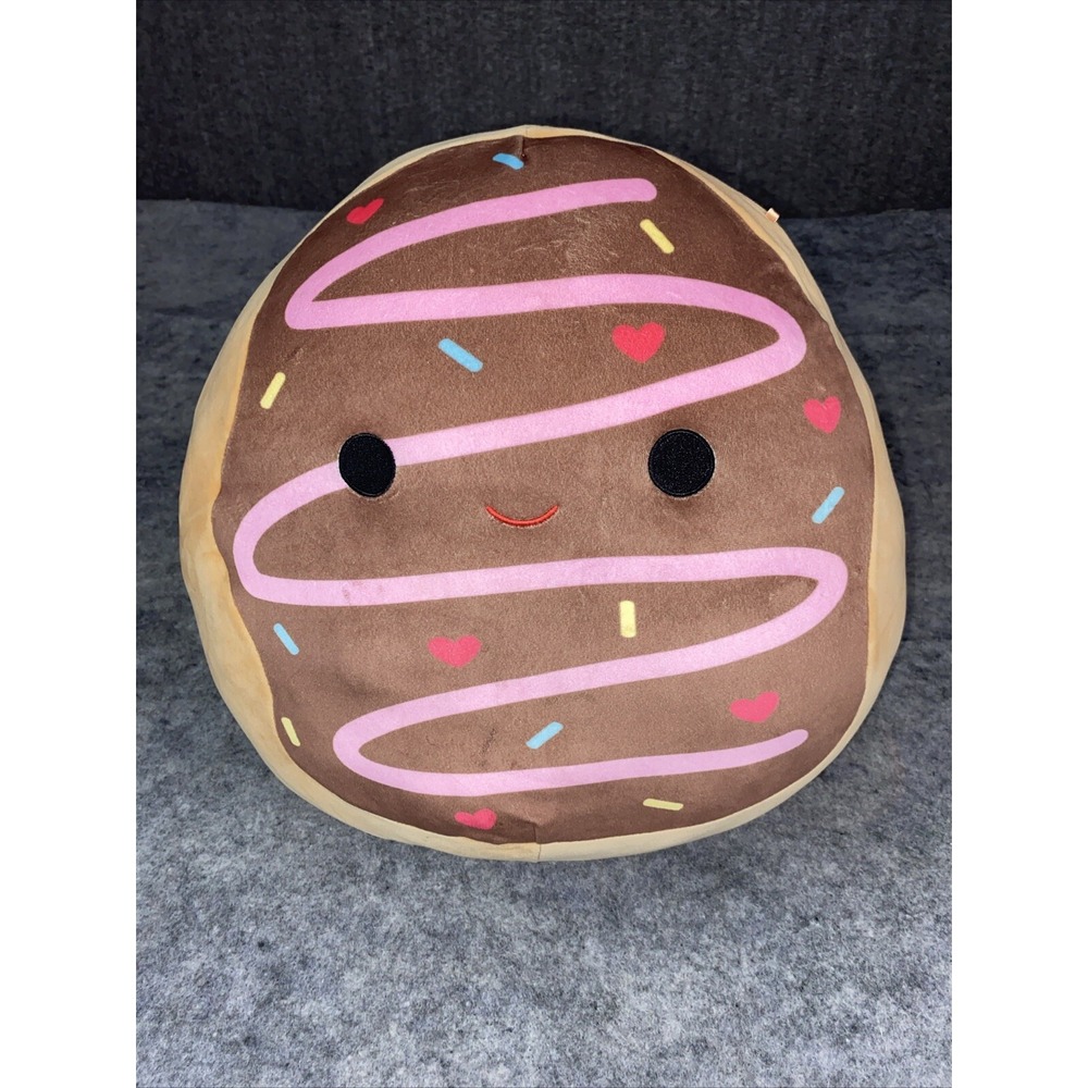 Squishmallows Official‎ Kellytoy Plush 14-16" Inch Deja Donut Doughnut
